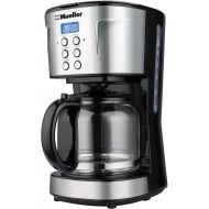 [아마존베스트]Mueller Austria Mueller Ultra Coffee Maker, Programmable 12-Cup Machine, Multiple Brew Strength, Keep Warm