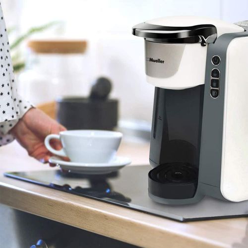  [아마존베스트]Mueller Austria Mueller Single Serve Pod Compatible Coffee Maker Machine With 4 Brew Sizes, Rapid Brew Technology with Large Removable 48 oz Water Tank