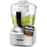 Mueller Austria Mueller Ultra Prep Food Processor Chopper for Dicing, Grinding, Whipping and Pureeing ? Food Chopper for Vegetables, Meat, Grains, Nuts and Whisk for Eggs and Cream