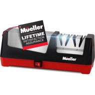 Mueller Austria Mueller Professional Electric Knife Sharpener for Straight Knives Diamond Abrasives, Quickly Sharpening, Repair/Restore/Polish Blades