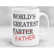 MugShopStudio Worlds Greatest Farter Father Mug, Fathers Day Mug, Gift for Father, Dad Mug, Coffee Cup For Him, Gift for Dad, Birthday Gift for Men P2