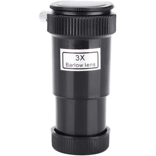  Mugast 0.96 Inch/24.5mm 3X Barlow Lens,Professional Portable Lens with M42x0.75mm Thread Interface fo Astronomical Telescope Eyepieces