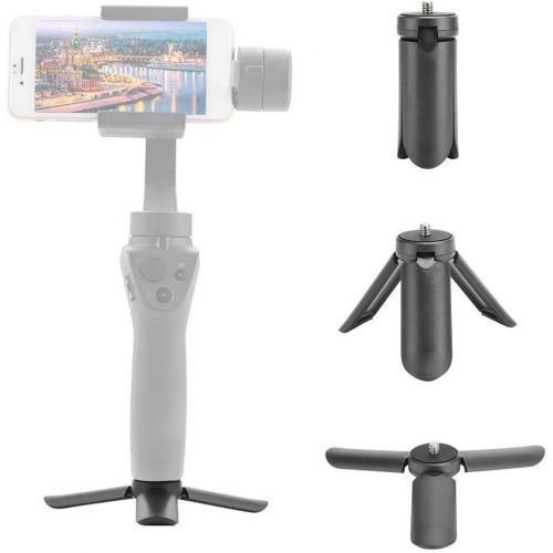  Mugast Tripod,Mini PC Material Non-Slip Desktop Phone/Camera Camcorder Tripod,Vlogging Tripod with 1/4 Inch Screw,Stabilizer Function,for Gopro/Cell Phone/Smartphone,etc(Gray)