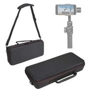 Mugast Waterproof Portable Camera Protective Case, Nylon Handheld Gimbal Stabilizer Storage Box with Shoulder Strap for Zhiyun Smooth 4