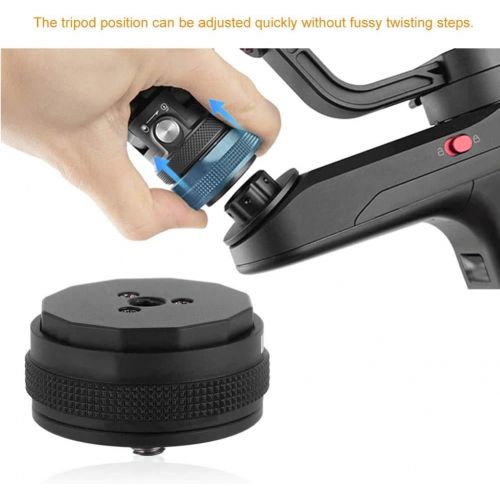 Mugast Quick Setup Kit 1/4 Inch Thread Mount Well Compatible with Zhiyun Weebill Lab Handheld Gimbal Stabilizer