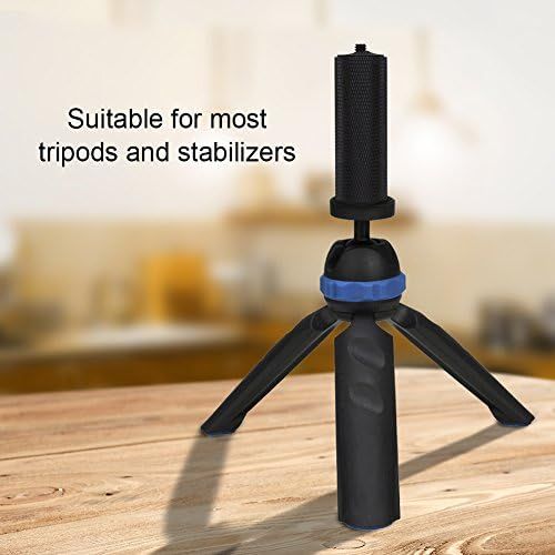  [아마존베스트]Mugast Tripod Extension Bar Adjustable Extension Pole Telescopic Pole Monopod with 1/4 Inch Screw for Most Desktop Tripod Stabiliser