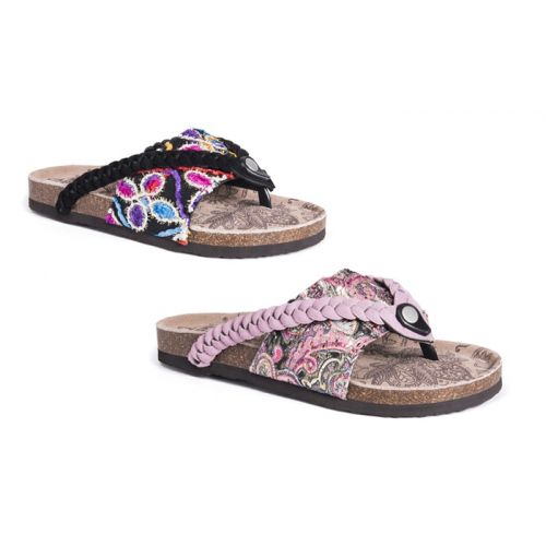  Muk Luks Womens Elaine Sandals