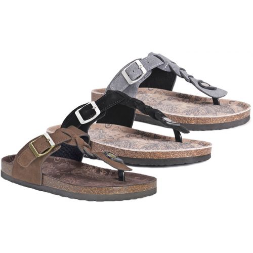  Muk Luks Marsha Womens Strap Sandals (Sizes 8 & 9)