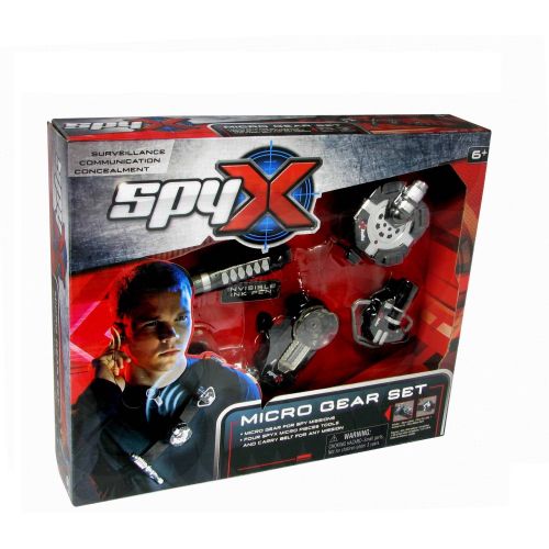  SpyX  Micro Gear Set - 4 Must-Have Spy Tools Attached to an Adjustable Belt. Jr Spy Fan Favorite & 2015 Product of the Year. Perfect addition for your spy gear collection!