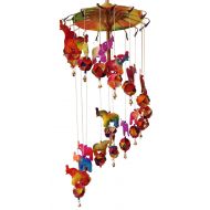MulberryGifts Baby Mobile - Elephants in the Circus
