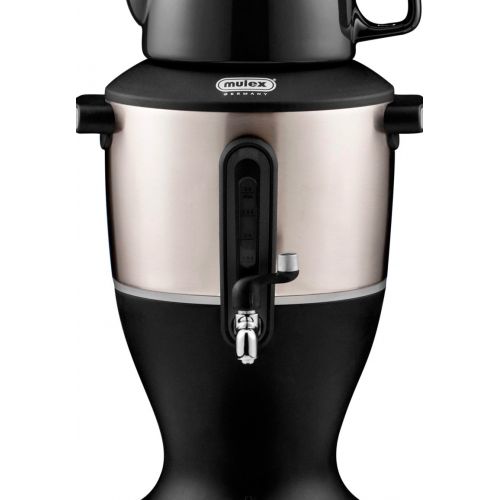  Mulex 290086 Tea Samovar 3 Litres Black