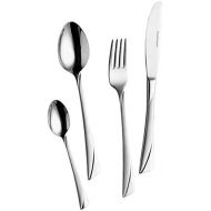 Mulex 200500/60Piece Cutlery Set, Stainless Steel, 22x 1x 1cm