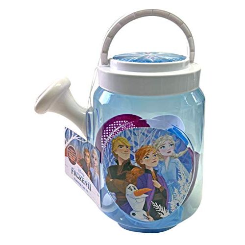  Multi Garden Watering can and Beach Sand Toys 7 pc Set (Disney Frozen)