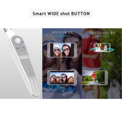  GoMi GOMI Multifunctional Selfie Stick Wireless Bluetooth 4.0 Built-in Remote Control Shutter Automatic 360° Angle Adjustment Wide-Angle Panorama Shot Image Stabilization