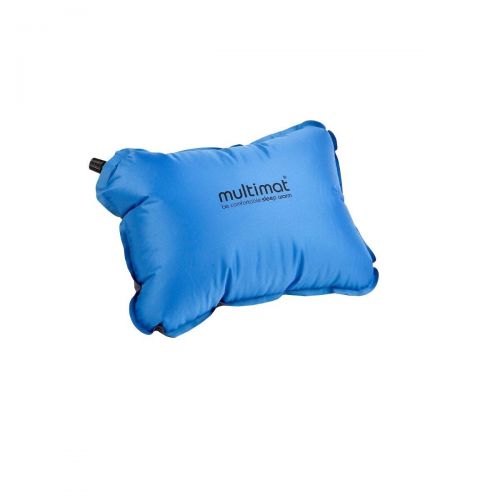  Multimat Camper Pillow Blue And Charcoal - 60MM20BL-GY