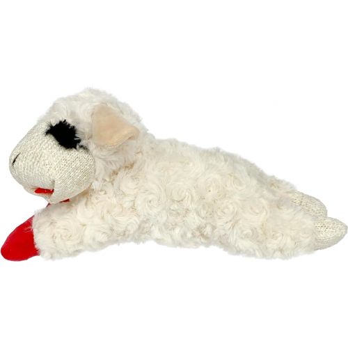  Multipet Plush Dog Toy, Lambchop, 10