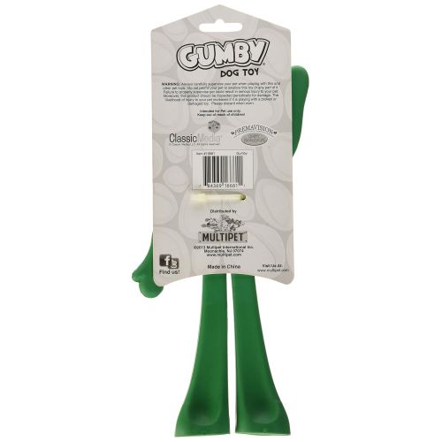  Multipet Gumby Rubber Toy Dogs