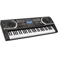 Keyboard Piano, 61 Keys Standard Keyboard for Beginner/Professional, Electric Piano, Supports MP3/USB MIDI/Microphone/Insertion of the pedal