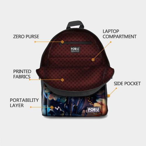  Mumeson Soccer Flame Print Laptop Bag Rucksack School Backpack for Kids Adult Teens