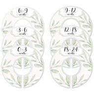 Mumsy Goose Baby Girl Clothes Dividers Nursery Closet Dividers Closet Organizers Botanical