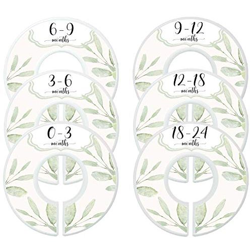  Mumsy Goose Baby Girl Clothes Dividers Nursery Closet Dividers Closet Organizers Botanical