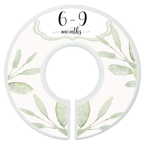  Mumsy Goose Baby Girl Clothes Dividers Nursery Closet Dividers Closet Organizers Botanical