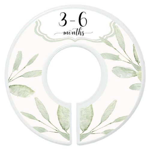  Mumsy Goose Baby Girl Clothes Dividers Nursery Closet Dividers Closet Organizers Botanical