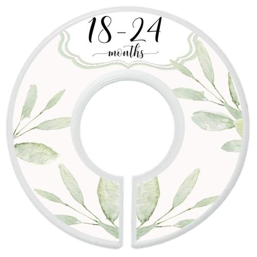  Mumsy Goose Baby Girl Clothes Dividers Nursery Closet Dividers Closet Organizers Botanical