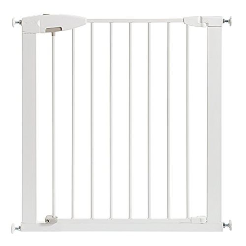 먼치킨 Munchkin Easy Close Metal Baby Gate, White, Model MK0002-012