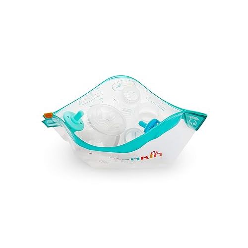 먼치킨 Munchkin® Sterilize™ Microwave Bottle Steam Sterilizer Bags, 30 Uses per Bag, 6 Pack