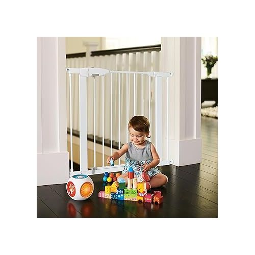 먼치킨 Munchkin® Baby Gate Extension, White, 2.75