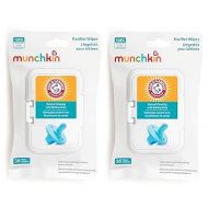 Munchkin® Arm & Hammer Pacifier Wipes - Safely Cleans Baby and Toddler Essentials, 2 Pack, 72 Wipes