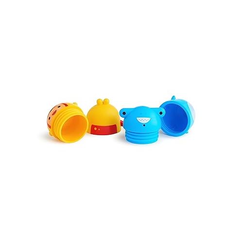 먼치킨 Munchkin® CleanSqueeze™ Mold Free Baby and Toddler Bath Toy Squirts, 4 Piece Set