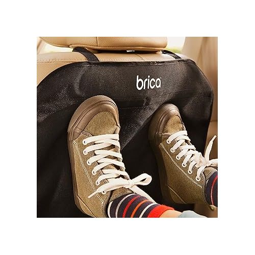 먼치킨 Munchkin® Brica® Deluxe Kick Mats™ Car Seat Protector, Black, 2 Pack