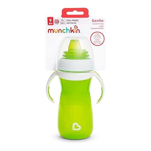 먼치킨 Munchkin 44164: 10Oz Gentle Transition Cup - 1 Cup (Colors May Vary)