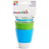 Munchkin Splash Cups & Trainer Lids 7oz Assortment, Piece of 1 (Green/Blue)