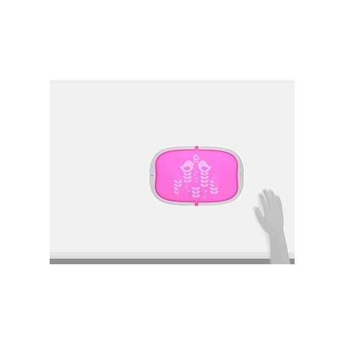 먼치킨 Munchkin® Go™ Snap Shut Silicone Placemat for Kids, Pink