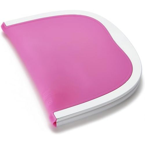 먼치킨 Munchkin® Go™ Snap Shut Silicone Placemat for Kids, Pink