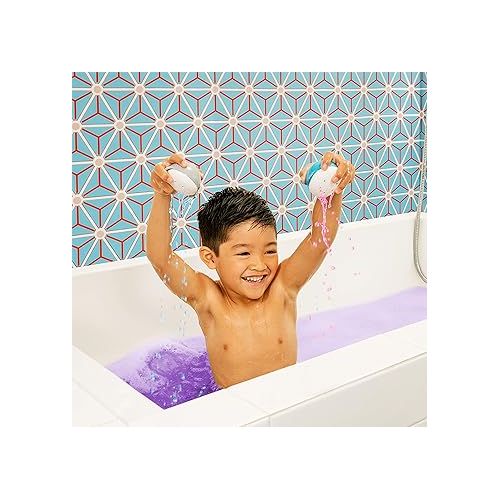 먼치킨 Munchkin® Color Buddies™ Moisturizing Bath Water Color Tablets, 40 Pack, Yellow/Pink/Blue/Purple