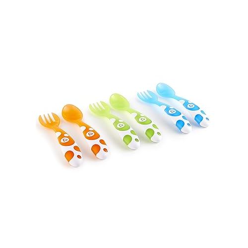 먼치킨 Munchkin® Multi™ Toddler Forks and Spoons, 6 Pack