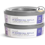 Munchkin UV Diaper Pail Refill Rings, 272 Count (Pack of 2)