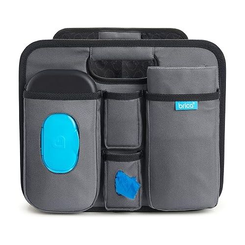 먼치킨 Munchkin® Brica® Out-n-About™ Collapsible Trunk Organizer & Diaper Changing Station