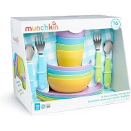Munchkin® 16pc Baby and Toddler Feeding Supplies Set - Includes Plates, Bowls, Cups and Utensils