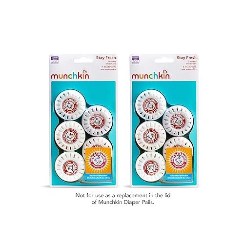 먼치킨 Munchkin® Arm & Hammer Nursery Fresheners, Assorted Scents of Lavender or Citrus, 10 Count