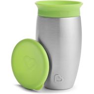 Munchkin® Miracle® 360 Toddler Sippy Cup, Spill Proof, 10 Ounce, Stainless Steel, Green