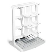 Munchkin® Tidy Dry™ Space Saving Vertical Bottle Drying Rack for Baby Bottles and Accessories, White