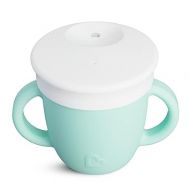 Munchkin® C’est Silicone!™ Training Sippy Cup with Lid for Babies and Toddlers, 6 oz, Mint/Green