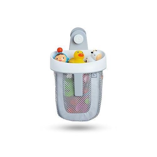 먼치킨 Munchkin® Super Scoop™ Hanging Bath Toy Storage with Quick Drying Mesh, Grey