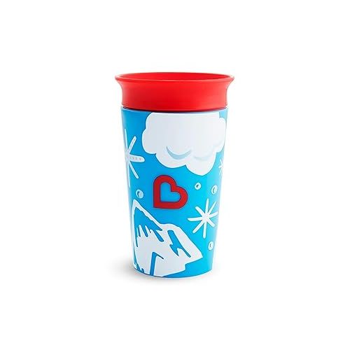 먼치킨 Munchkin® Miracle® 360 WildLove Sippy Cup, 9 Oz, Polar Bear