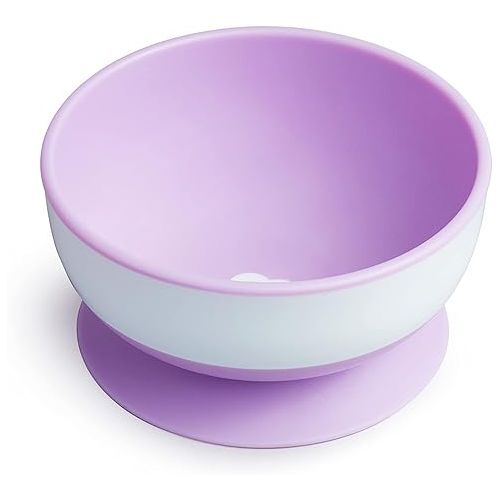 먼치킨 Munchkin® Stay Put™ Suction Bowls for Babies and Toddlers, 3 Pack, Blue/Green/Purple